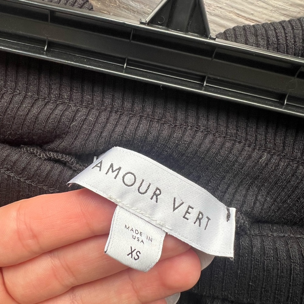 Amour Vert Ribbed Joggers - Picture 2 of 2